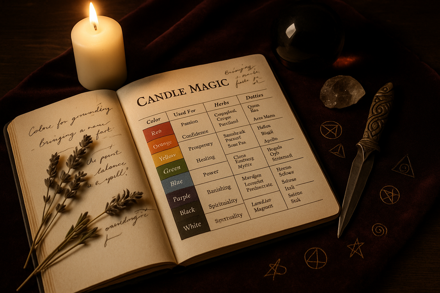 Candle Magic: A Practical & Mystical Guide (PDF Download)